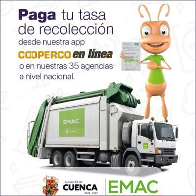 ¡Nuevo convenio! Ahora puedes pagar tus servicios de EMAC EP en COOPERCO